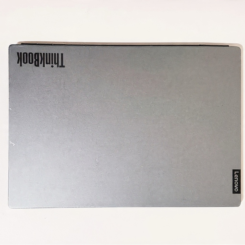 Lenovo Silver Laptop with Black Keyboard - Picture 3 of 4